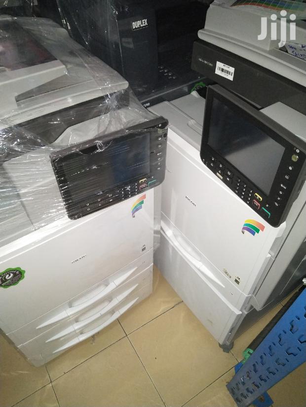Coloured Ricoh Aficio Mp C 300 Photocopier Machines.