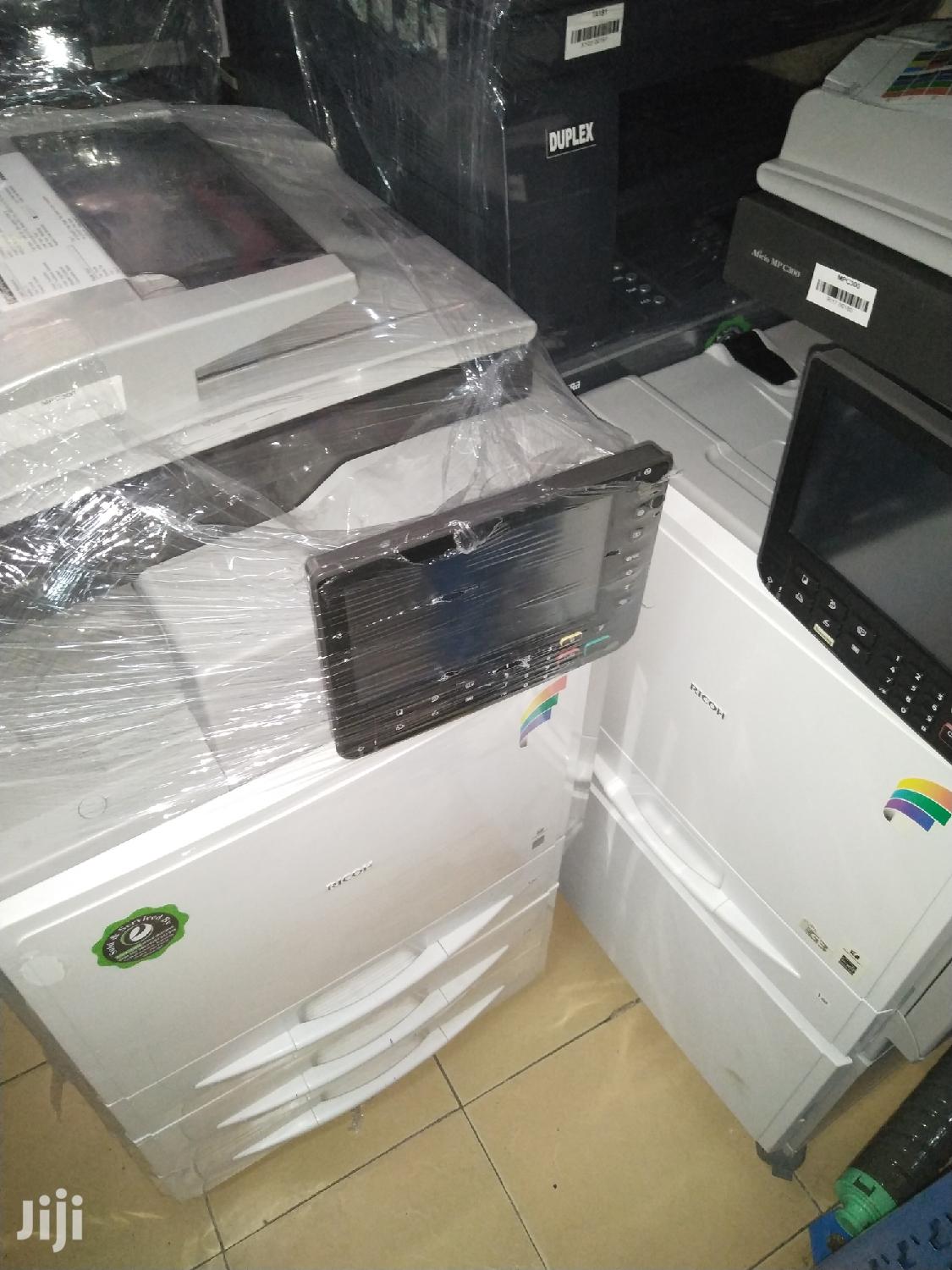 Coloured Ricoh Aficio Mp C 300 Photocopier Machines.