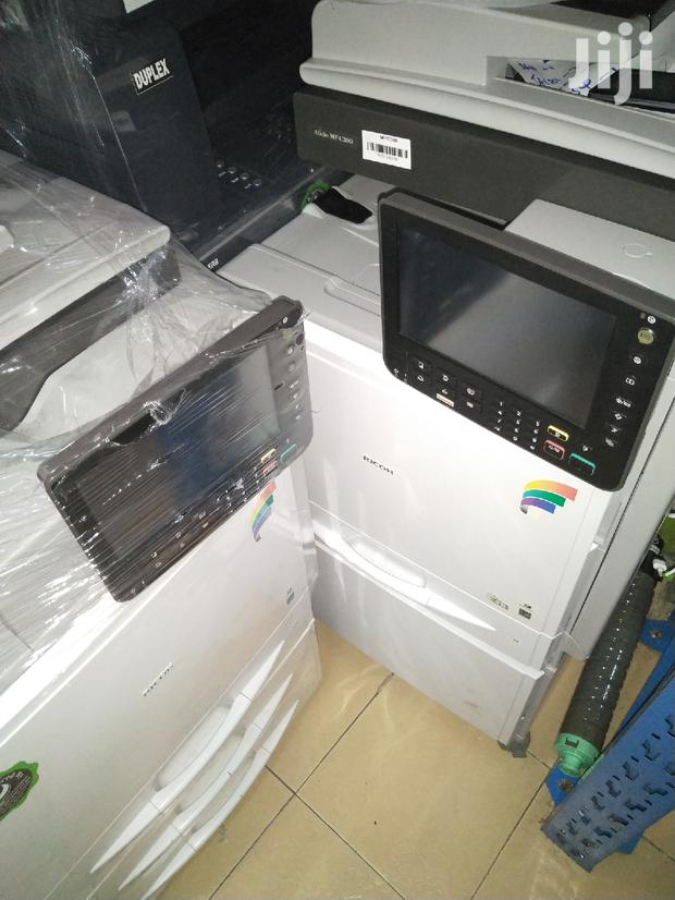 Coloured Ricoh Aficio Mp C 300 Photocopier Machines.