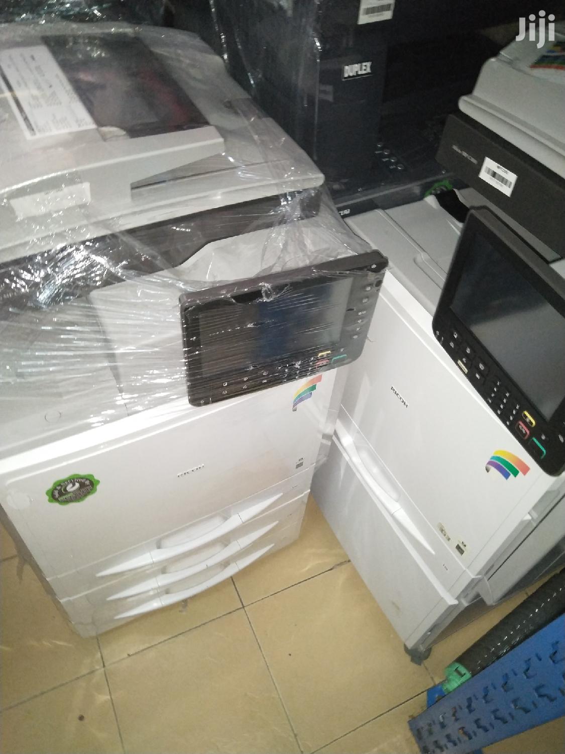 Coloured Ricoh Aficio Mp C 300 Photocopier Machines.