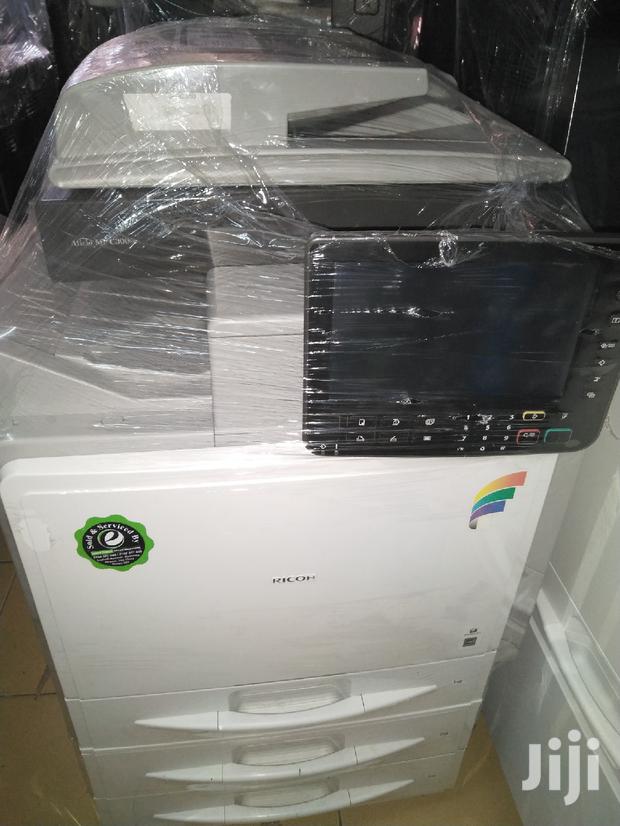 Coloured Ricoh Aficio Mp C 300 Photocopier Machines.