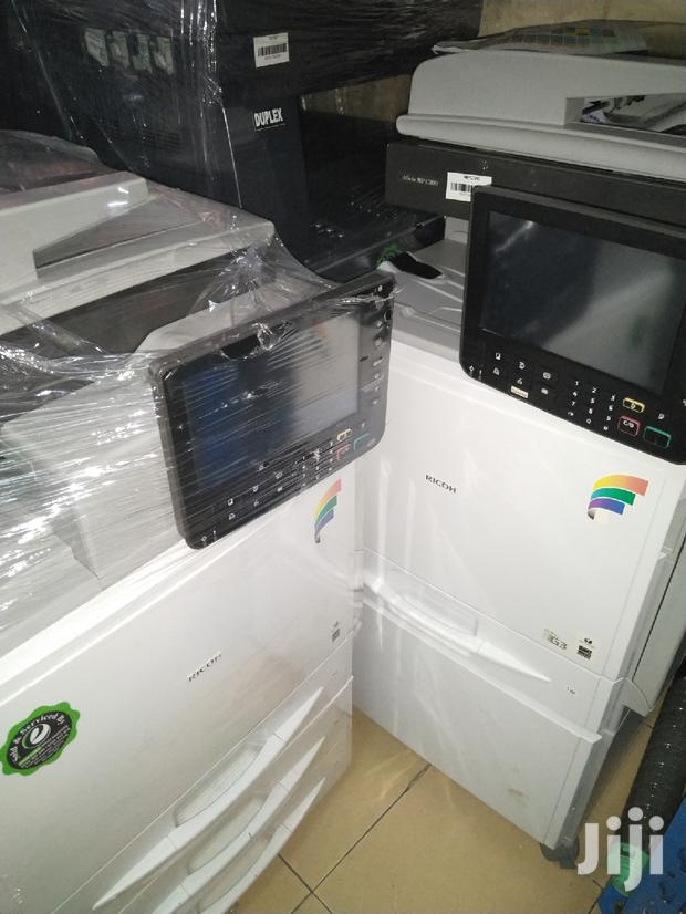 Coloured Ricoh Aficio Mp C 300 Photocopier Machines.