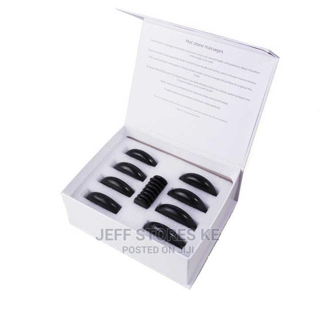 Quality Black Massage Stones - main view