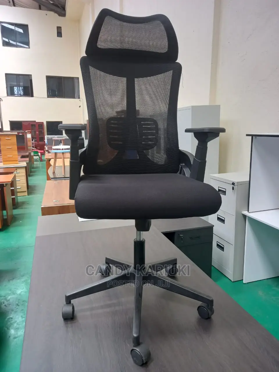 Super Comfy High Back Headrest Office Chair