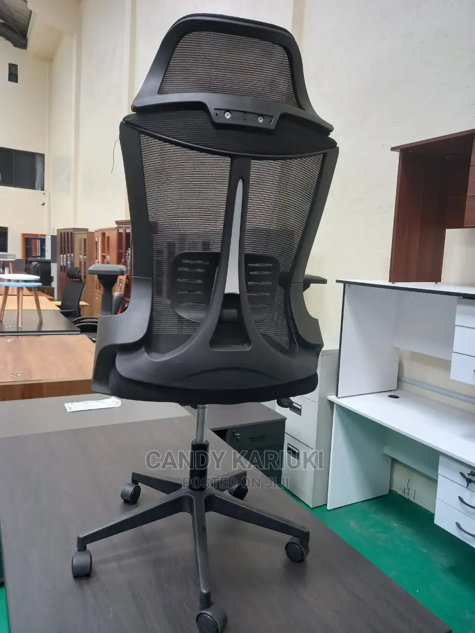 Super Comfy High Back Headrest Office Chair