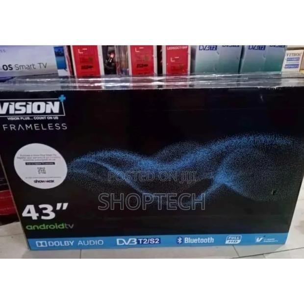 Tv 43 Inches. Vision Flameless Smart Android Tv. - main view