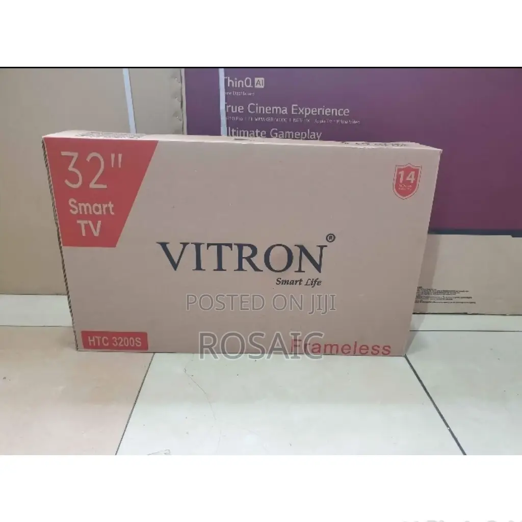 Frameless 32" Vitron Smart Android Tv Tv