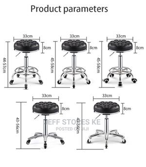 Professional Quality Movable Pedicure Stool - thumbnail 2