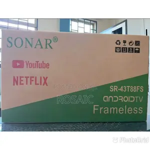 Frameless Sonar 43 Smart Android Tv