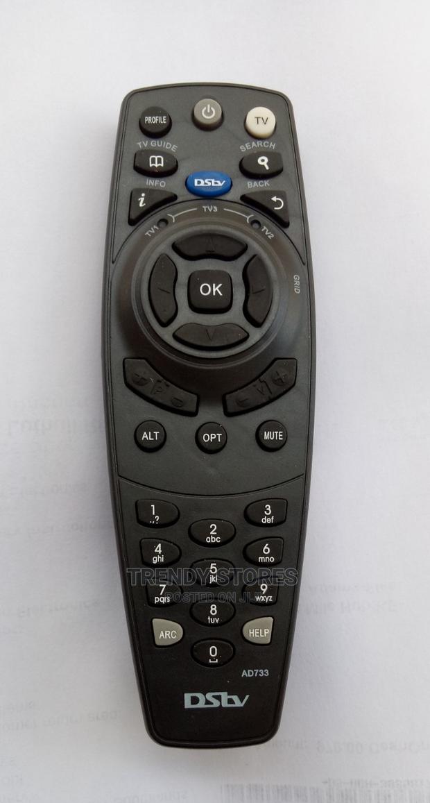 DSTV Decorder Remote Control. - main view