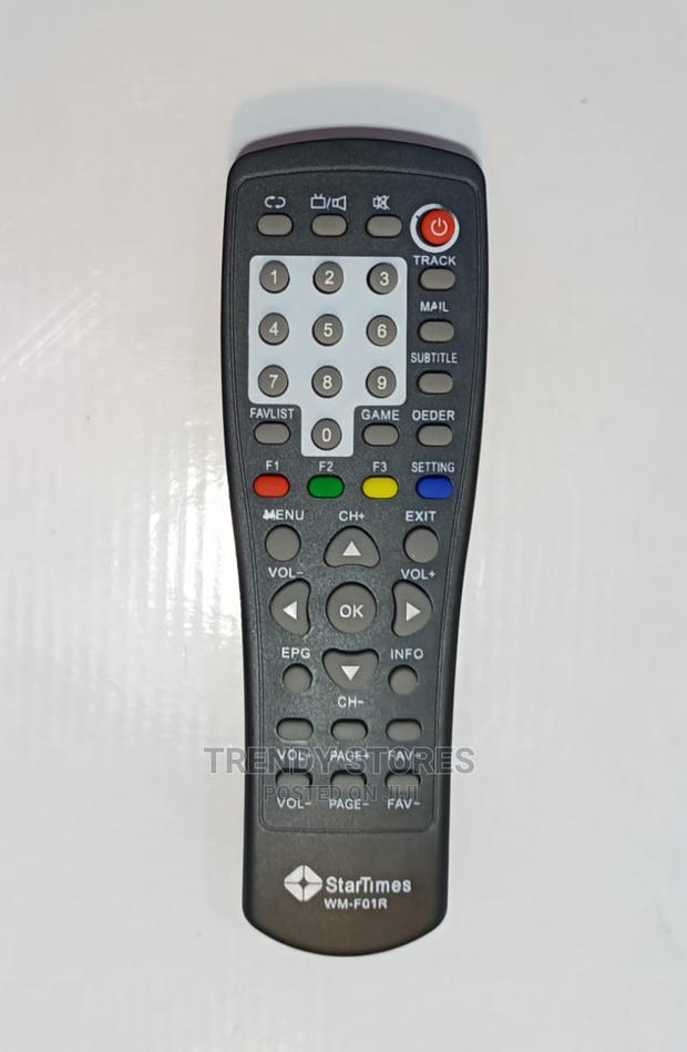 Star Times Decorder Remote - main view