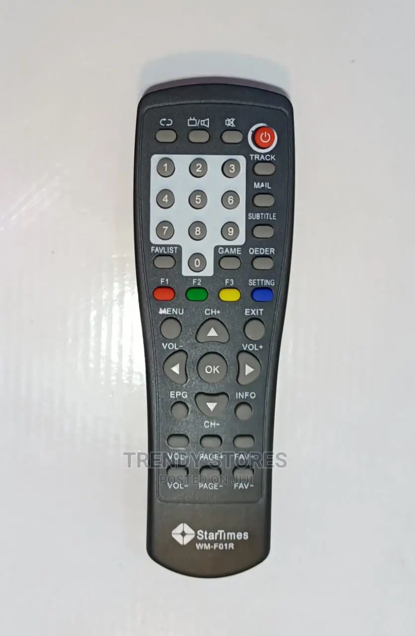 Star Times Decorder Remote