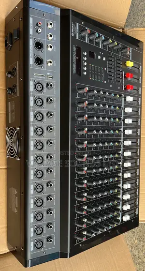 Omax 12 Channel Active Powered Mixer