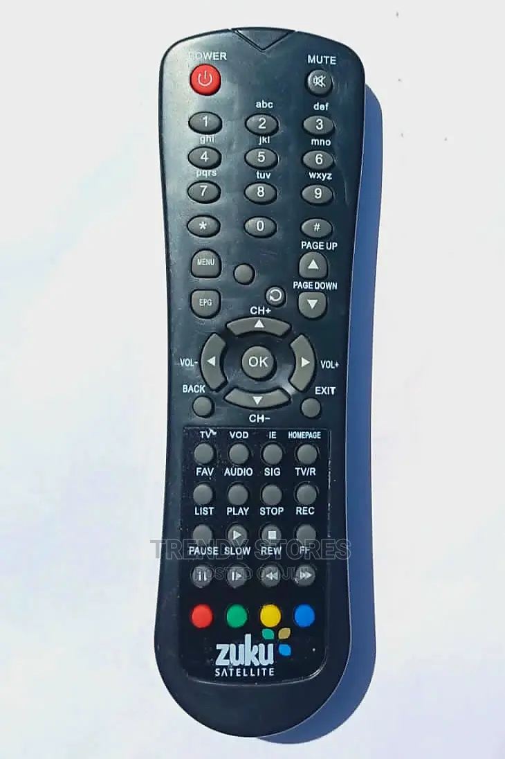 Zuku Decorder Remote