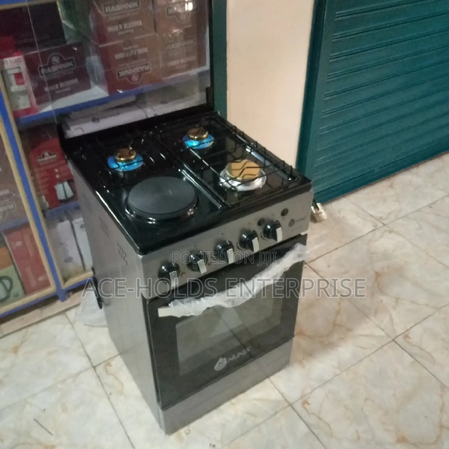 Nunix 3+1 Standing Cooker With 20 Litres Electric Oven