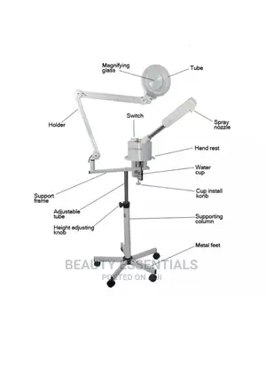 2 in 1 Facial Steamer Labelled