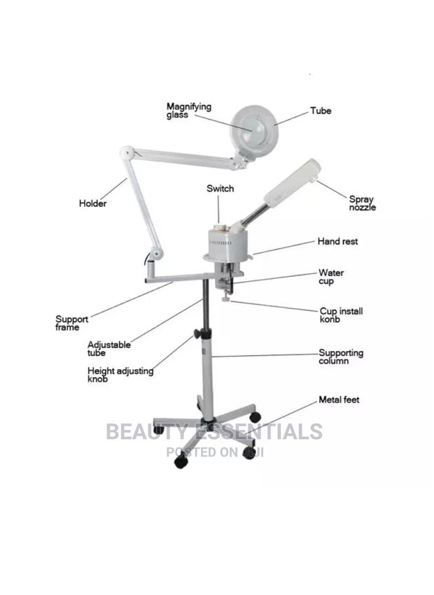 2 in 1 Facial Steamer Labelled - main view