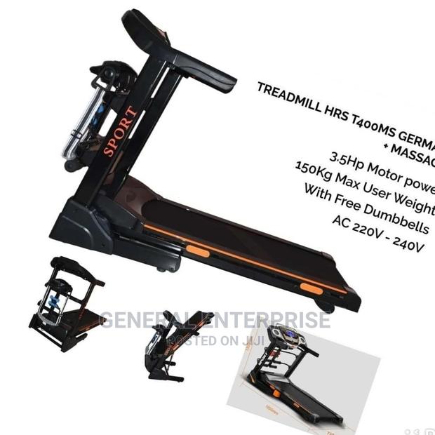 Auto Incline Treadmill With Massage Belt