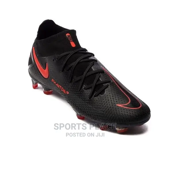 Latest Phantom GT2 Elite - Black Chile Red Football Cleats