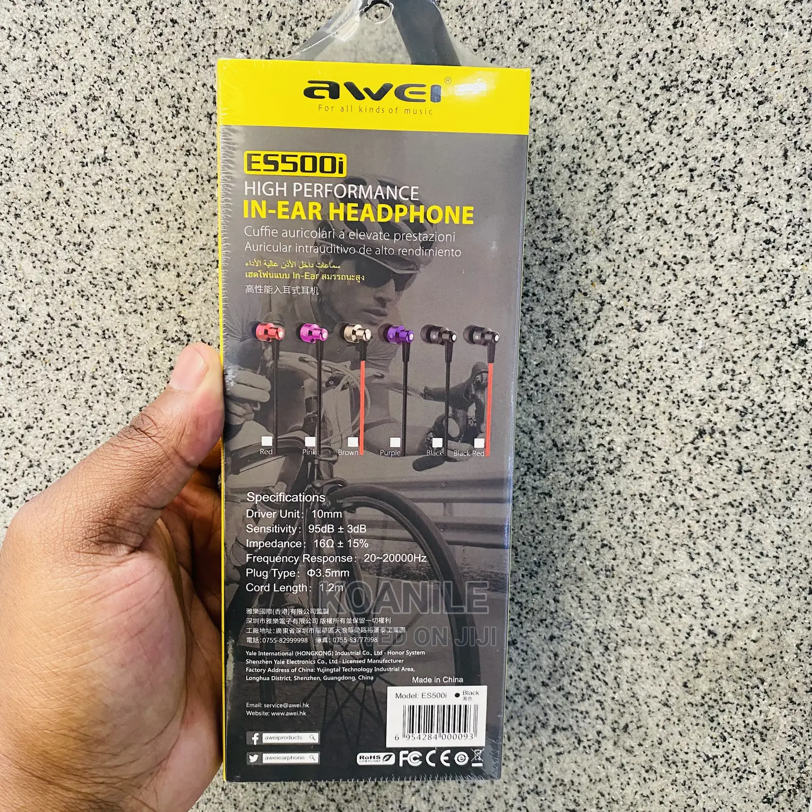 Awei Es500i Earphones