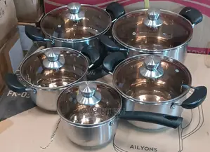 10 Pc Cookware Set James Pot.