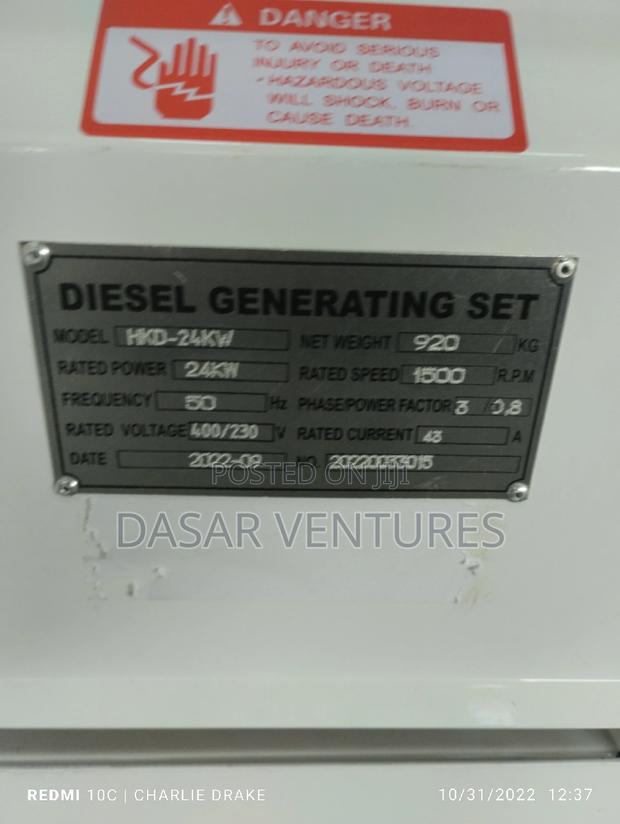 Hisaki Generator 30kva New - thumbnail 3