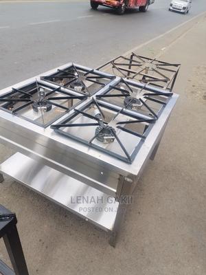 4 Burners Gas Cooker Square - thumbnail 2