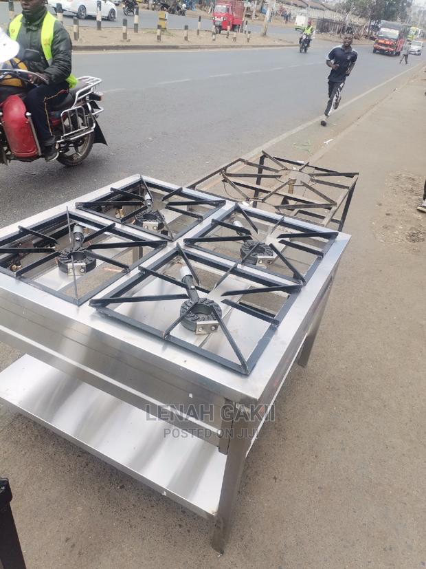 4 Burners Gas Cooker Square - thumbnail 3