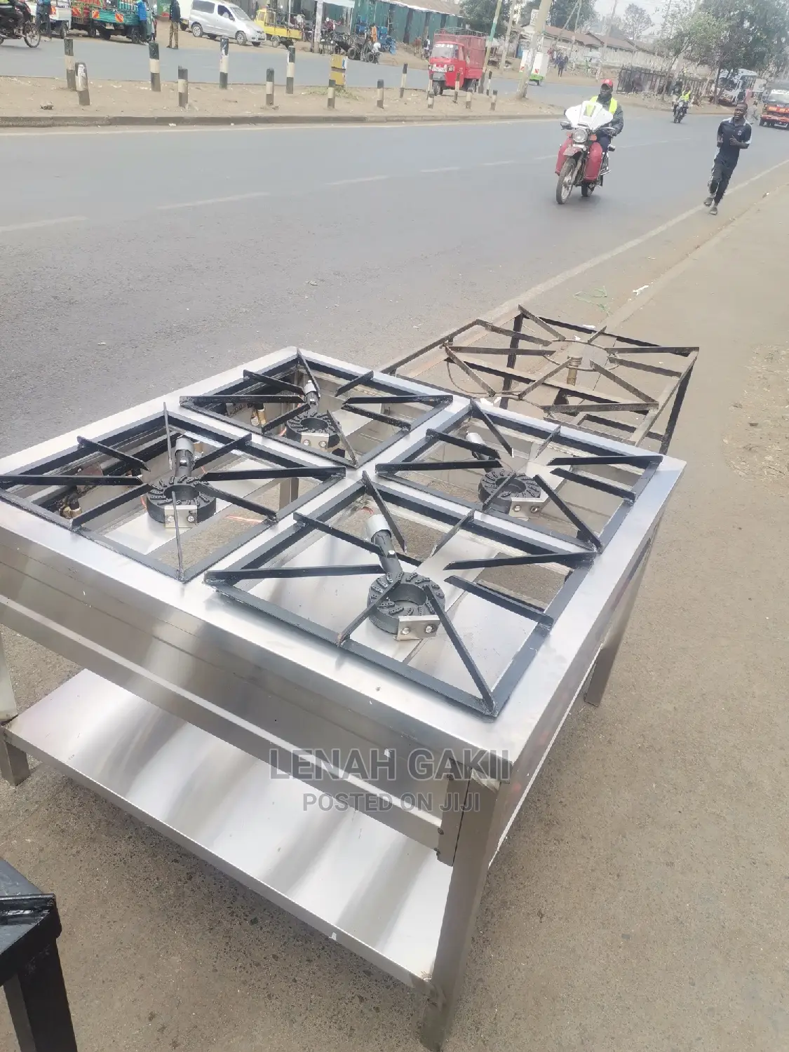 4 Burners Gas Cooker Square