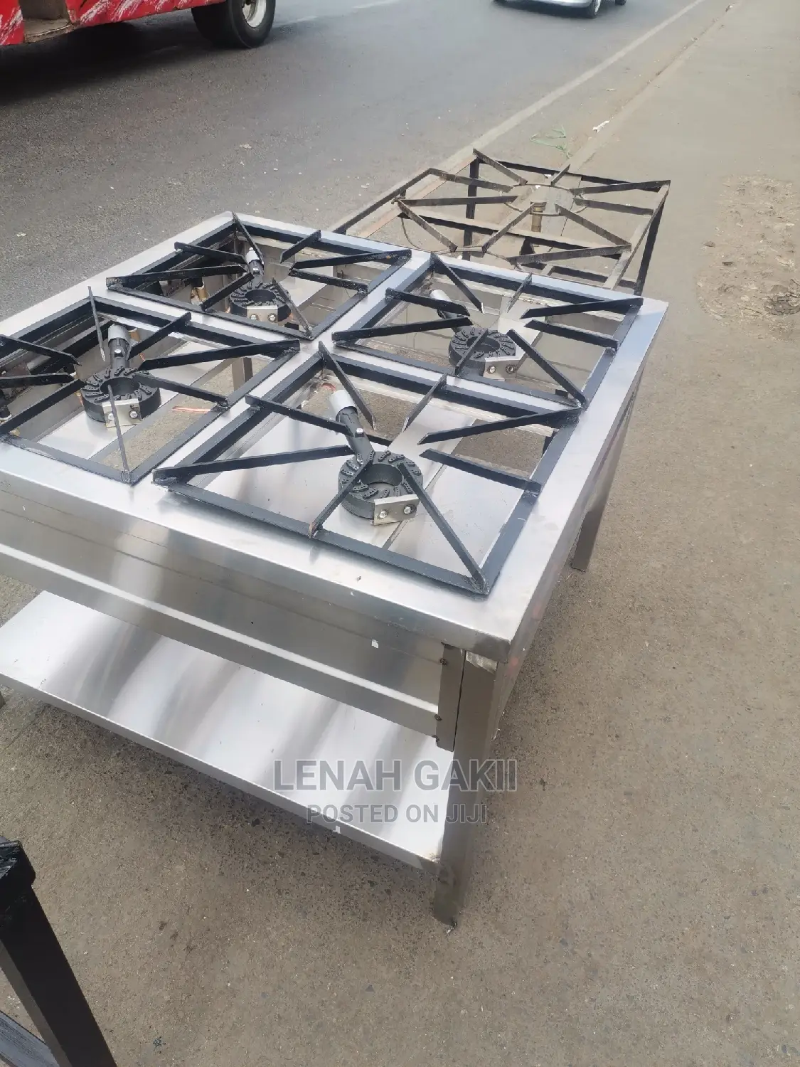 4 Burners Gas Cooker Square