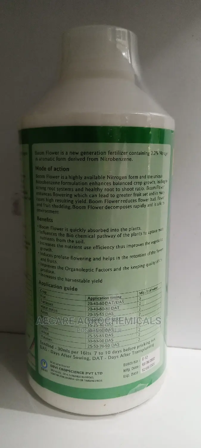 Boom Flower 1litre