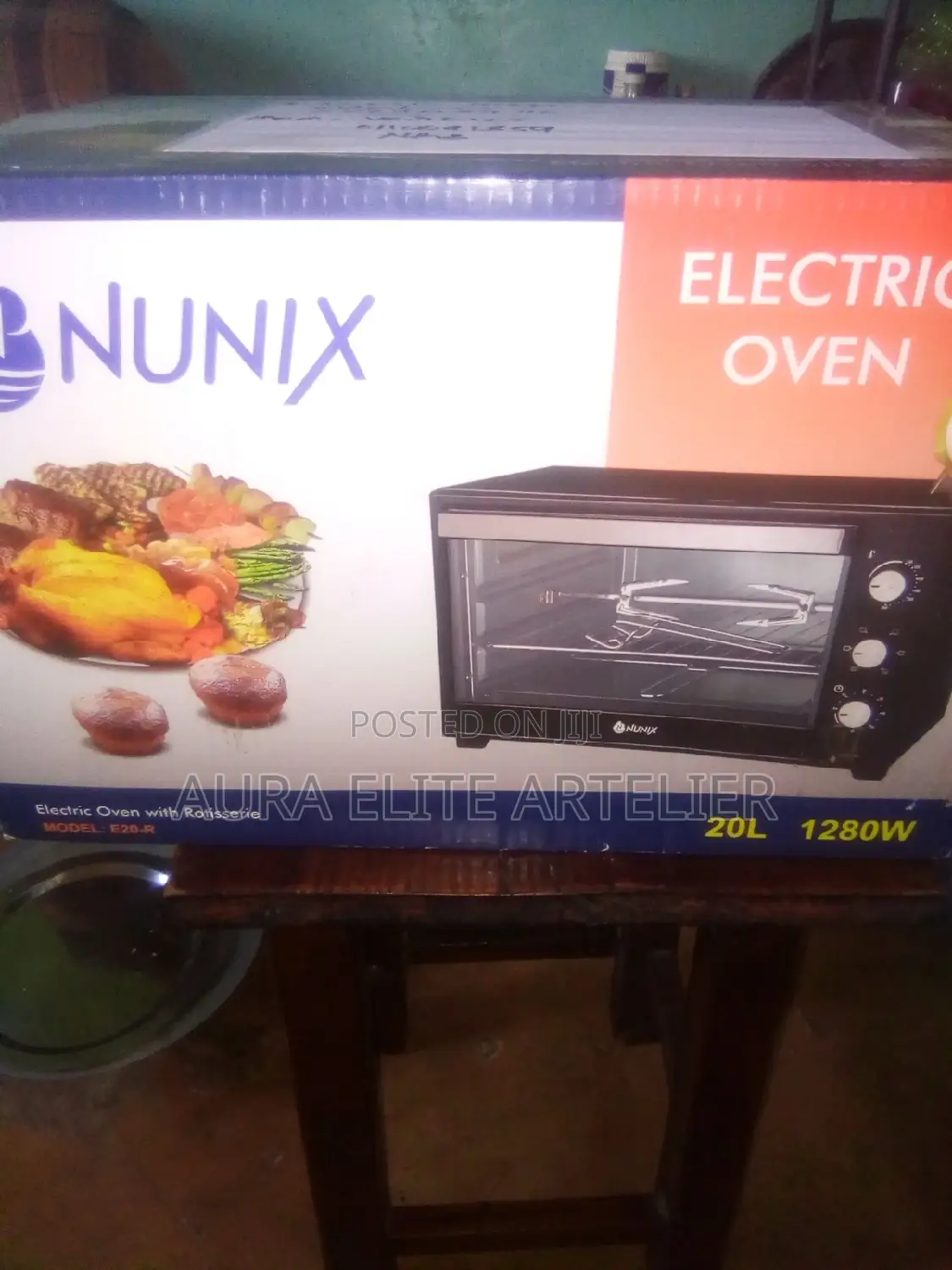 20ltr Nunix Electric Oven