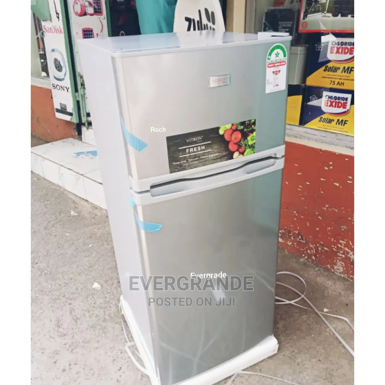 Double Door Roch Refrigerator 128 L