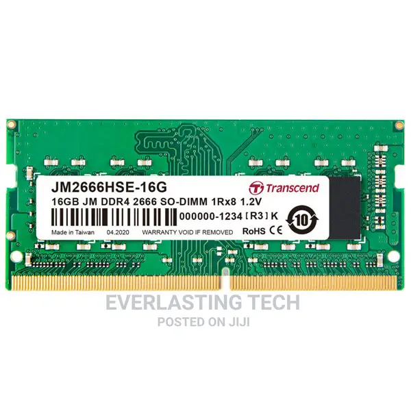 Transcend Laptop RAM DDR4 16GB 2666