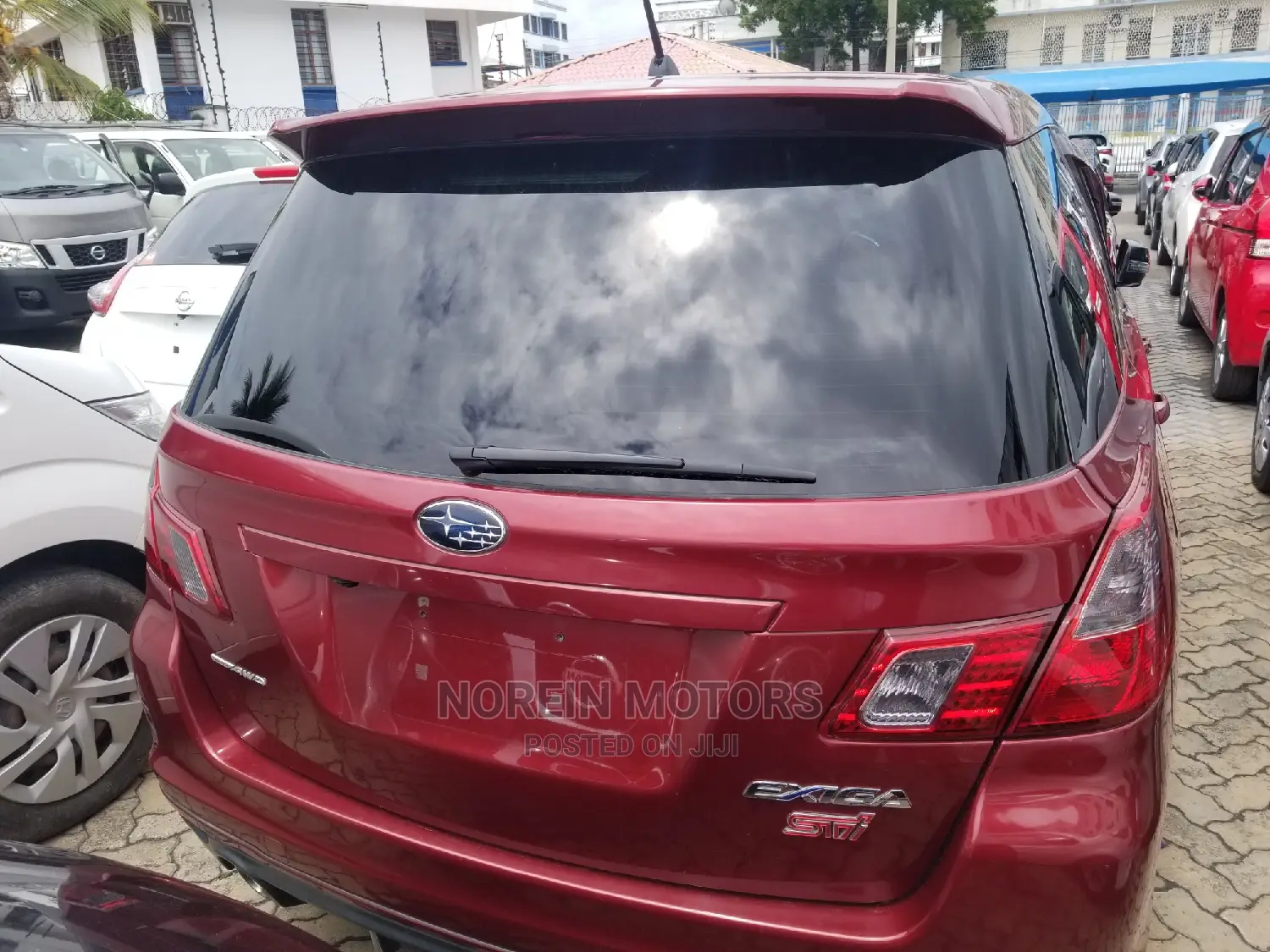 Subaru Exiga 2015 Red