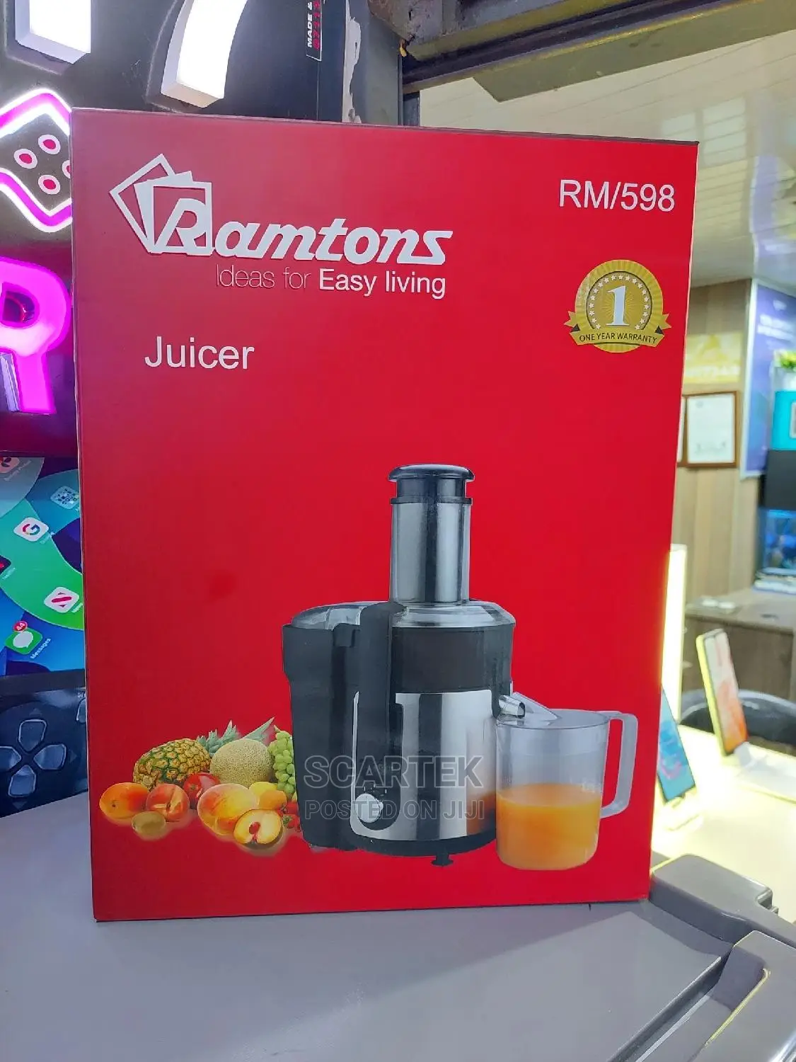Ramtons Juicer (Brand New)