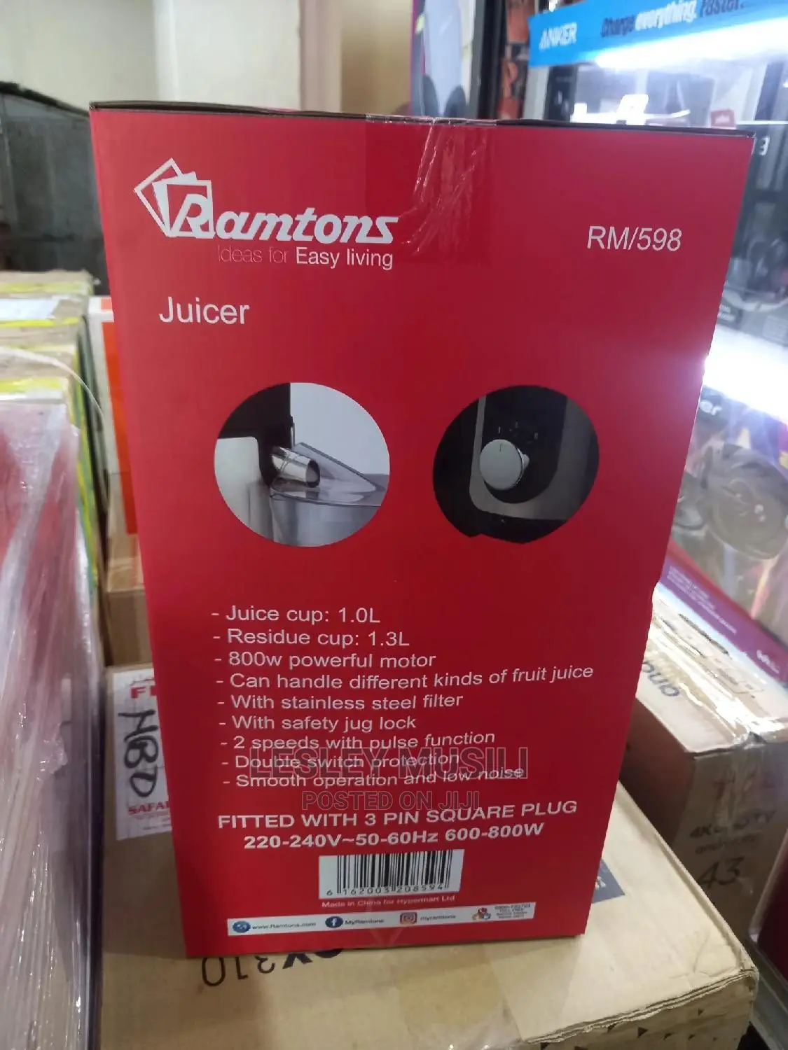 Ramtons Juicer RM/598