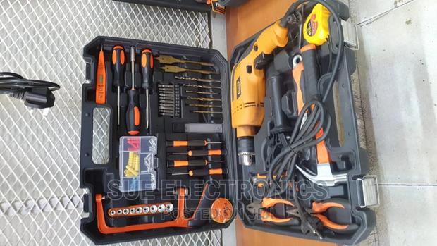 Dera Toolkit With 750W Impact Drill