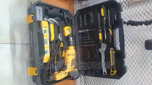 Tolsen Hand Tool Set With Hammer Drill