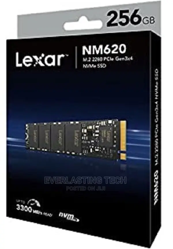 Lexar Lnm620 Internal SSD M.2 Pcie Gen 3*4 Nvme 2280 256gb