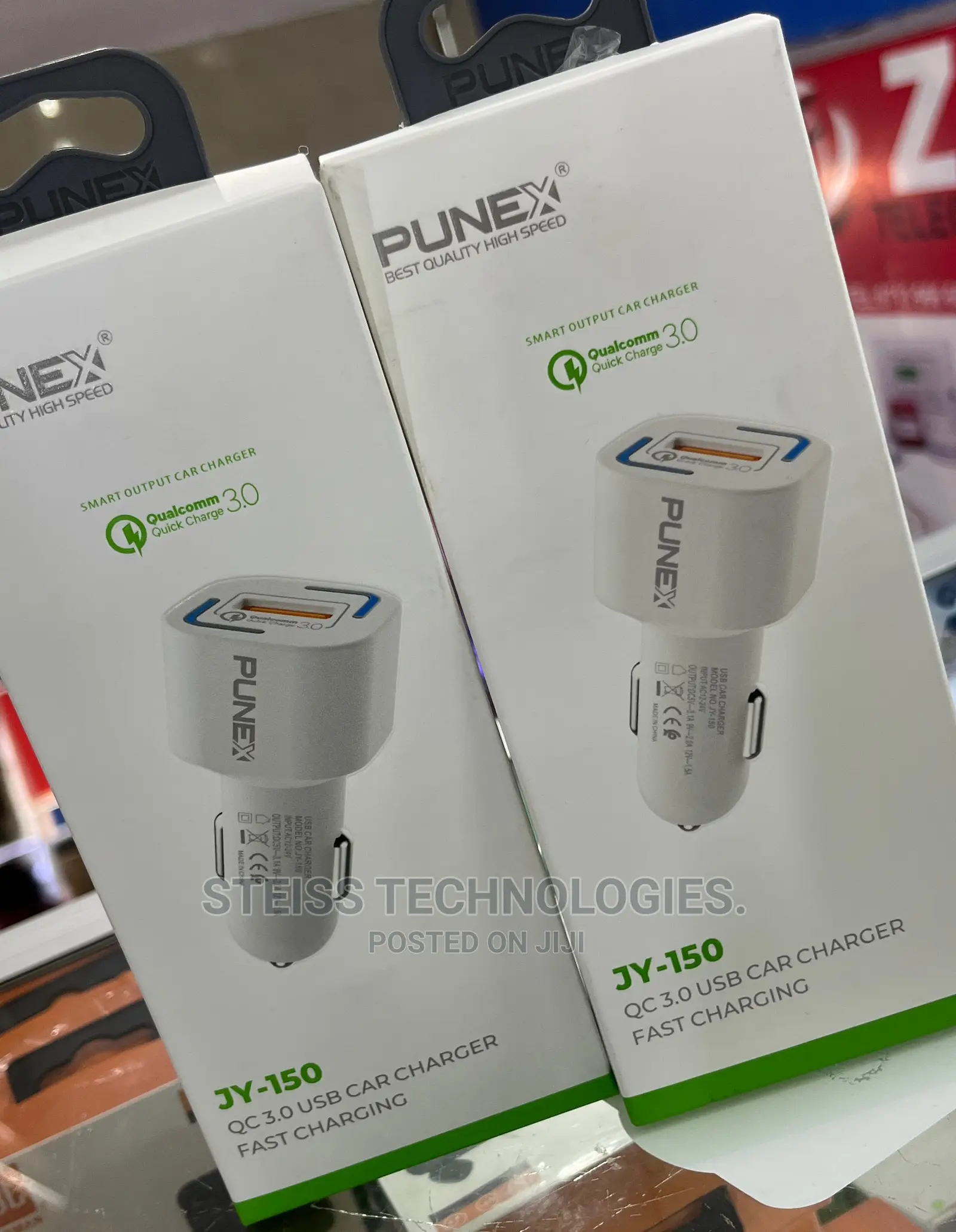 Punex 3.0 Fast Car Charger.