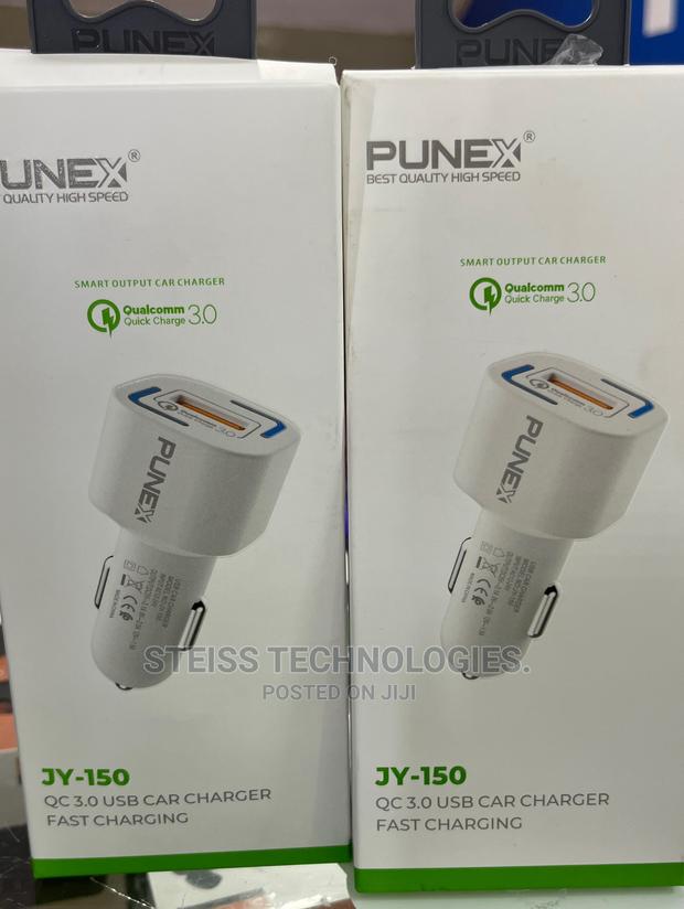 Punex 3.0 Fast Car Charger. - thumbnail 3