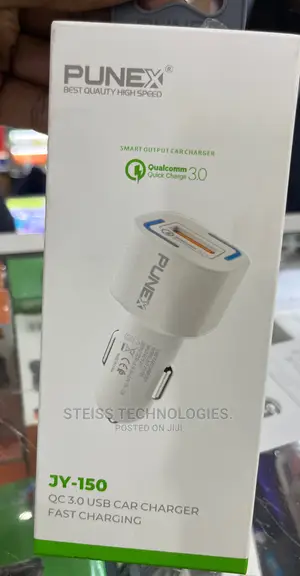 Punex 3.0 Fast Car Charger.