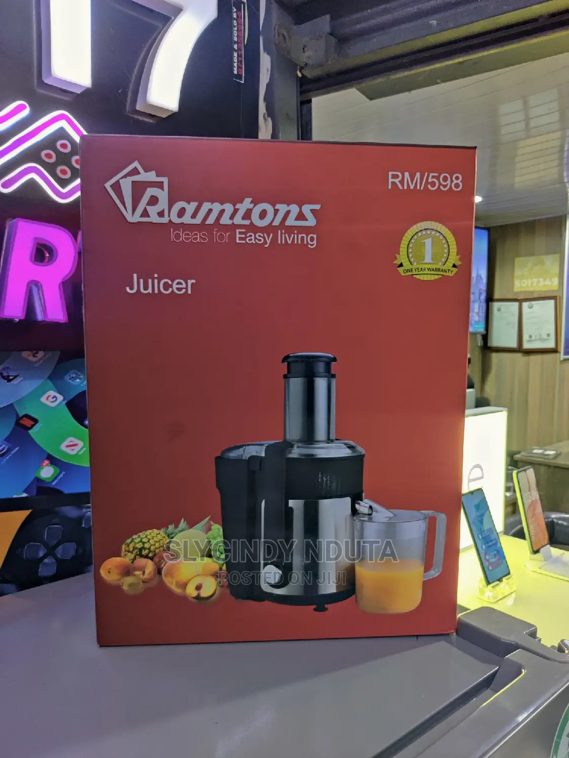 Ramtons Juicer (New)