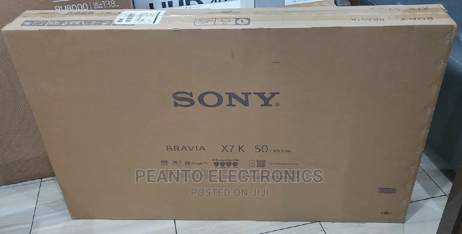 Sony 50" UHD With HDR Smart TV (Google TV)