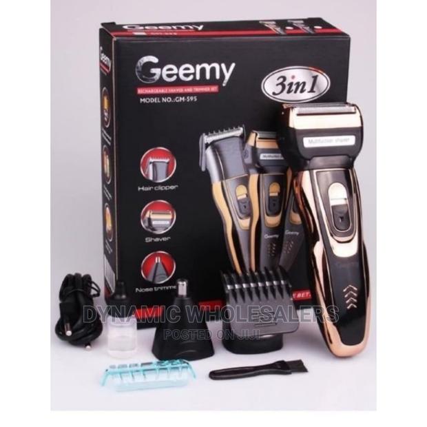 ;Geemy Rechargeable Hair Shaving Machine, Shaver- 3 in 1
