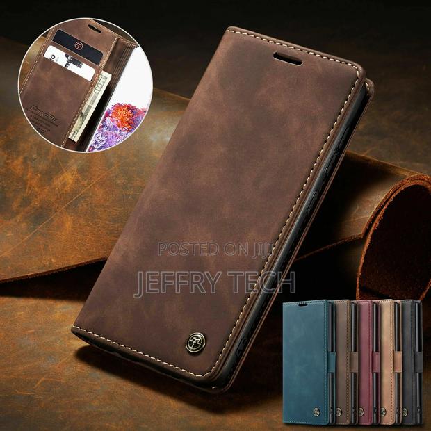 Samsung Galaxy A12 A32 A42 A52 A72 5G Case Flip Leather Wal - thumbnail 2
