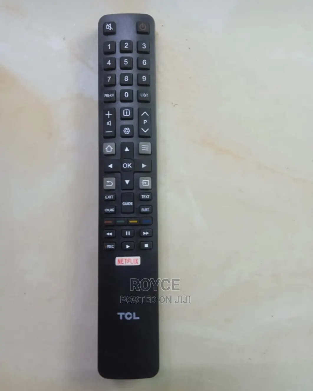 TCL Smart Tv Replacement Remote