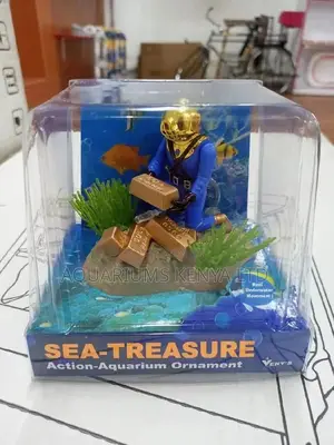Gold Tablets Sea Treasure Aquarium Ornaments