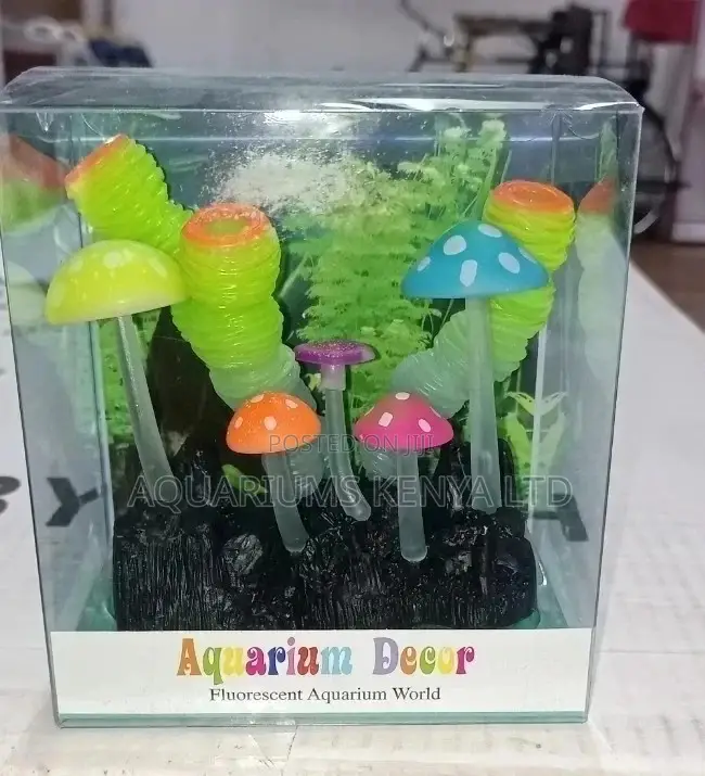 Luminous Mashrooms , Aquarium Ornaments